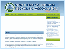 Tablet Screenshot of ncrarecycles.org